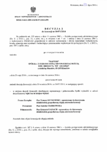 decyzja 2 - Naftor Sp. z o.o.
