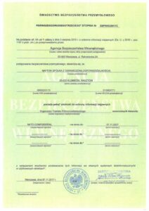 swiadectwo bezp przem22 - Naftor Sp. z o.o.