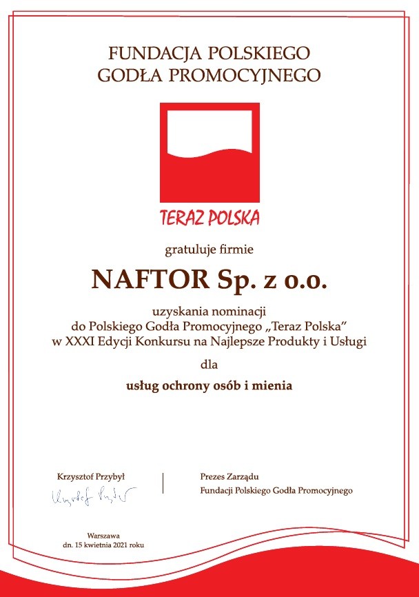 teraz polska - Naftor Sp. z o.o.